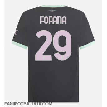 AC Milan Youssouf Fofana #29 Tricou Fotbal Replică 2024-25 Barbati Treilea